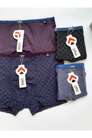 Мужские боксеры из бамбука Taso 5680  L баклажан